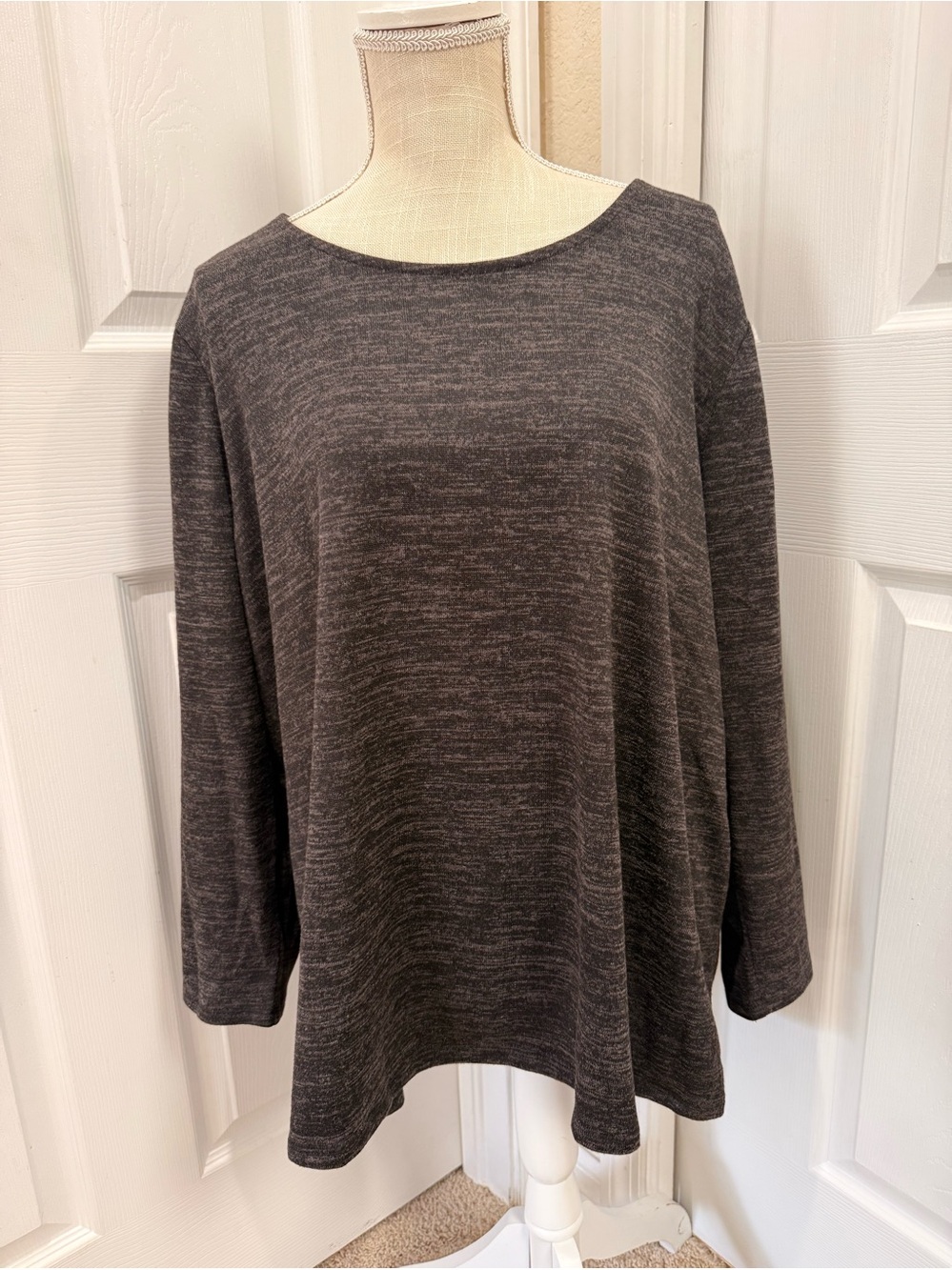 Sweater Tunic size 2x with pearl embellishments